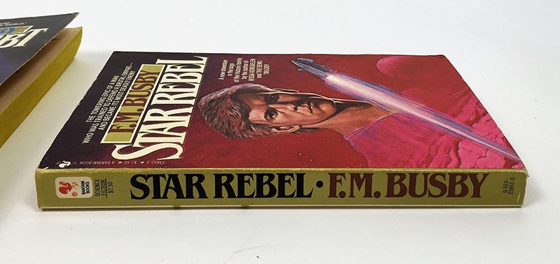 F.M. Busby Collection: The Demu Trilogy, Alien Debt, The Proud Enemy, Star Rebel, Rebel's Seed & Rebel's Quest - Signed by F.M. Busby [Photo 19]