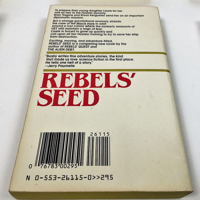 F.M. Busby Collection: The Demu Trilogy, Alien Debt, The Proud Enemy, Star Rebel, Rebel's Seed & Rebel's Quest - Signed by F.M. Busby [Photo 31]