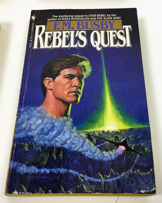 F.M. Busby Collection: The Demu Trilogy, Alien Debt, The Proud Enemy, Star Rebel, Rebel's Seed & Rebel's Quest - Signed by F.M. Busby [Photo 7]