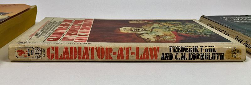 Frederik Pohl & C.M. Kornbluth Collection: The Best of C.M. Kornbluth, Gladiator-At-Law & Search the Sky - Signed by Frederik Pohl [Photo 10]