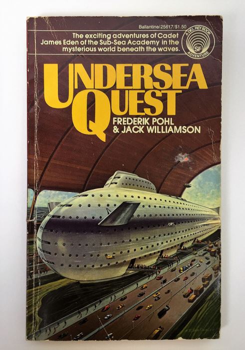 Frederik Pohl & Jack Williamson Collection: The Undersea Trilogy & The Undersea Quest - Signed by Frederik Pohl & Jack Williamson; Frederik Pohl Collection: Digits & Dastards, Man Plus - Signed by Frederik Pohl [Photo 7]
