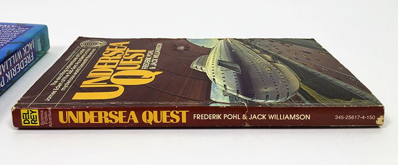 Frederik Pohl & Jack Williamson Collection: The Undersea Trilogy & The Undersea Quest - Signed by Frederik Pohl & Jack Williamson; Frederik Pohl Collection: Digits & Dastards, Man Plus - Signed by Frederik Pohl [Photo 9]