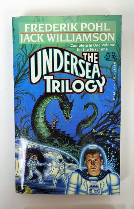Frederik Pohl & Jack Williamson Collection: The Undersea Trilogy & The Undersea Quest - Signed by Frederik Pohl & Jack Williamson; Frederik Pohl Collection: Digits & Dastards, Man Plus - Signed by Frederik Pohl [Photo 2]