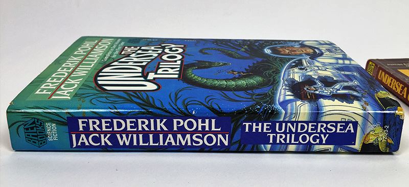 Frederik Pohl & Jack Williamson Collection: The Undersea Trilogy & The Undersea Quest - Signed by Frederik Pohl & Jack Williamson; Frederik Pohl Collection: Digits & Dastards, Man Plus - Signed by Frederik Pohl [Photo 3]