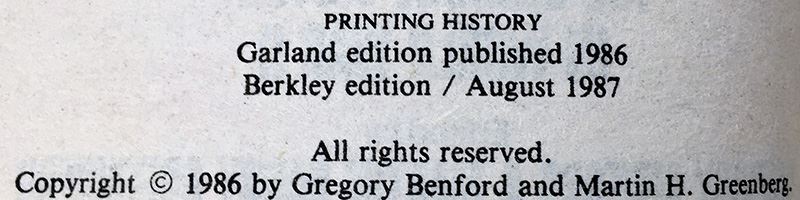 Gregory Benford - What Might Have Been & The War Years [Photo 52]