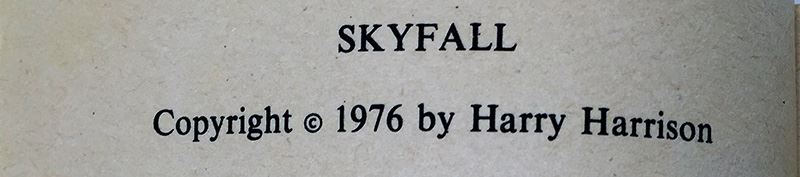 Harry Harrison Collection: Death World (1, 2 & 3) & Skyfall - Signed by Harry Harrison [Photo 9]