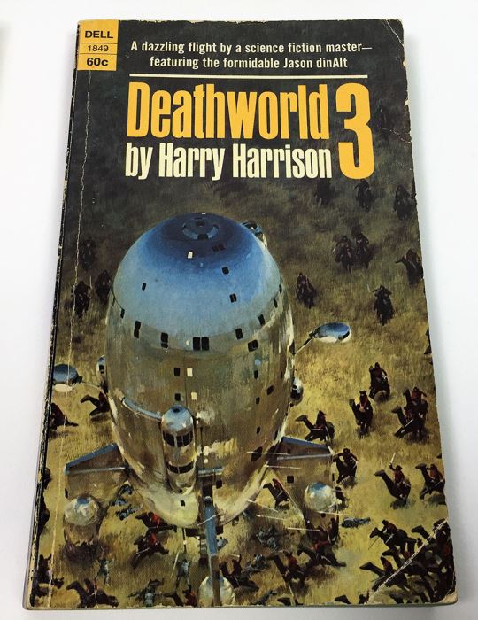 Harry Harrison Collection: Death World (1, 2 & 3) & Skyfall - Signed by Harry Harrison [Photo 5]