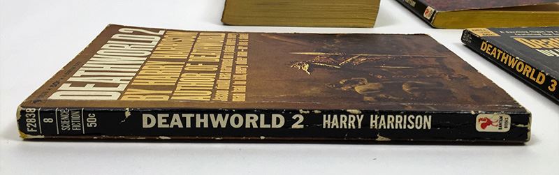 Harry Harrison Collection: Death World (1, 2 & 3) & Skyfall - Signed by Harry Harrison [Photo 15]