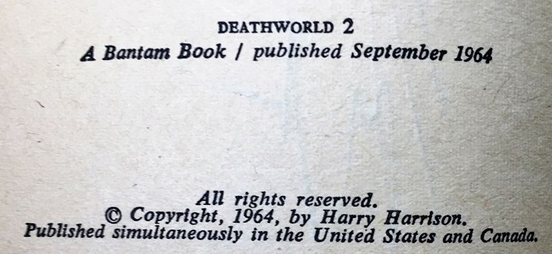 Harry Harrison Collection: Death World (1, 2 & 3) & Skyfall - Signed by Harry Harrison [Photo 19]