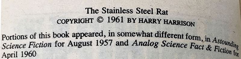 Harry Harrison Collection: A Stainless Steel Rat is Born, The Adventures of the Stainless Steel Rat, The Stainless Steel Rat for President & Soylent Green - Signed by Harry Harrison [Photo 15]