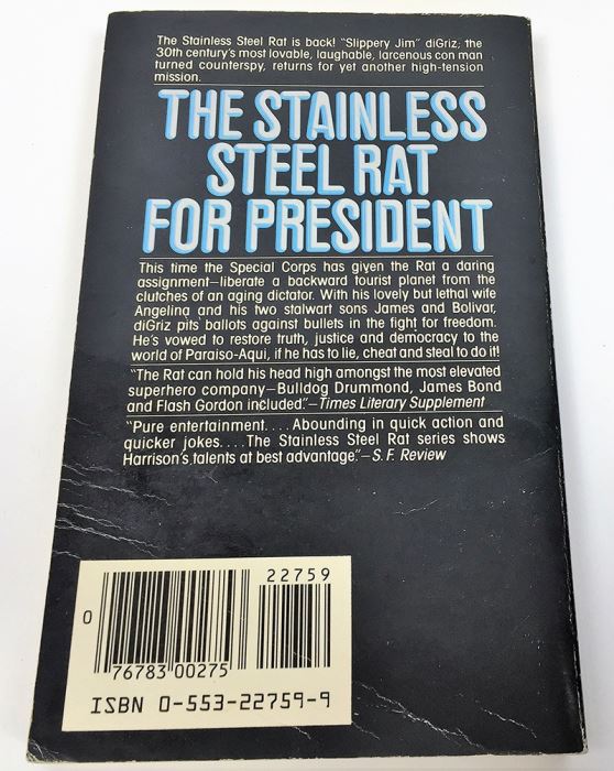 Harry Harrison Collection: A Stainless Steel Rat is Born, The Adventures of the Stainless Steel Rat, The Stainless Steel Rat for President & Soylent Green - Signed by Harry Harrison [Photo 17]
