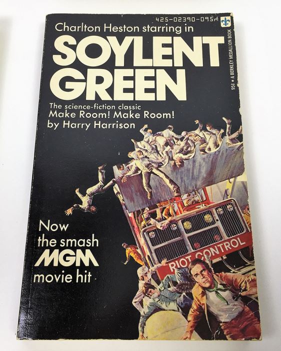 Harry Harrison Collection: A Stainless Steel Rat is Born, The Adventures of the Stainless Steel Rat, The Stainless Steel Rat for President & Soylent Green - Signed by Harry Harrison [Photo 5]