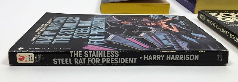 Harry Harrison Collection: A Stainless Steel Rat is Born, The Adventures of the Stainless Steel Rat, The Stainless Steel Rat for President & Soylent Green - Signed by Harry Harrison [Photo 16]