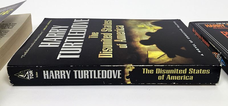 Harry Turtledove Collection: Curious Notions, The Disunited States of America & In High Places (Crosstime Traffic Series) & The Case of the Toxic Spell Dump; The Pugnacious Peacemaker - Signed by Harry Turtledove & L. Sprague de Camp  [Photo 11]