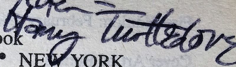 Harry Turtledove Collection: The Tale of Krispos: Krispos Rising, Krispos of Videssos & Krispos the Emperor - Signed by Harry Turtledove  [Photo 7]