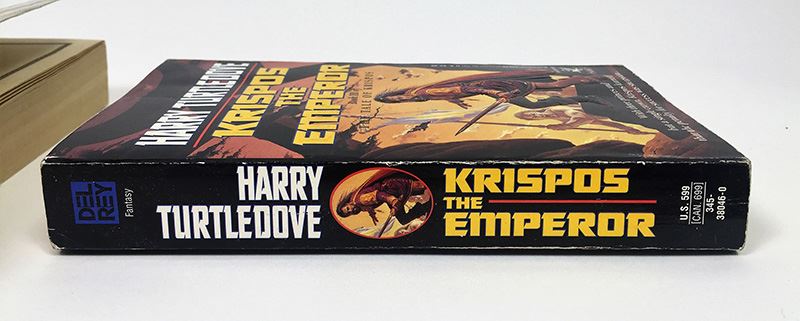 Harry Turtledove Collection: The Tale of Krispos: Krispos Rising, Krispos of Videssos & Krispos the Emperor - Signed by Harry Turtledove  [Photo 13]