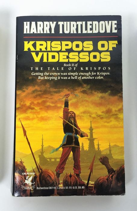 Harry Turtledove Collection: The Tale of Krispos: Krispos Rising, Krispos of Videssos & Krispos the Emperor - Signed by Harry Turtledove  [Photo 3]