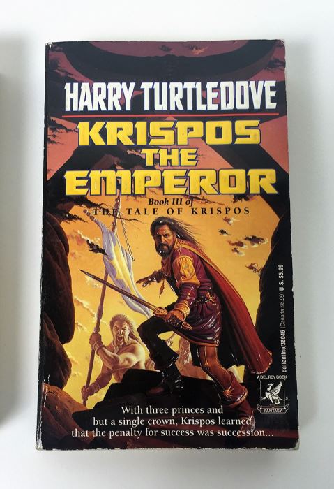 Harry Turtledove Collection: The Tale of Krispos: Krispos Rising, Krispos of Videssos & Krispos the Emperor - Signed by Harry Turtledove  [Photo 4]