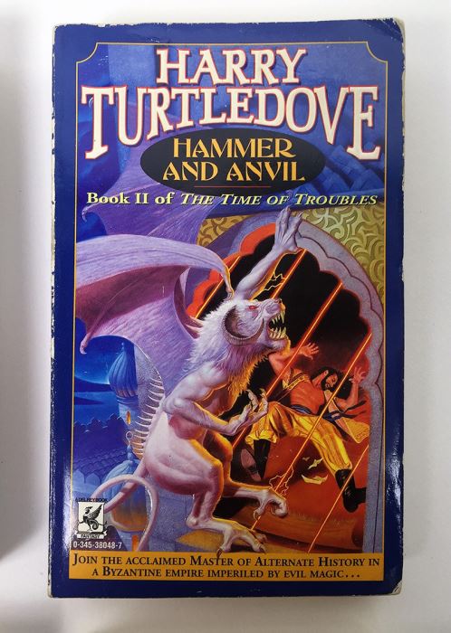 Harry Turtledove Collection: The Time of Troubles: The Stolen Throne, Hammer and Anvil, The Thousand Cities & Videssos Besieged - Signed by Harry Turtledove  [Photo 3]