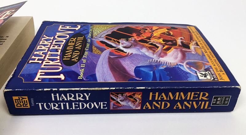 Harry Turtledove Collection: The Time of Troubles: The Stolen Throne, Hammer and Anvil, The Thousand Cities & Videssos Besieged - Signed by Harry Turtledove  [Photo 10]