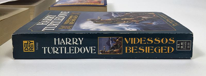 Harry Turtledove Collection: The Time of Troubles: The Stolen Throne, Hammer and Anvil, The Thousand Cities & Videssos Besieged - Signed by Harry Turtledove  [Photo 18]