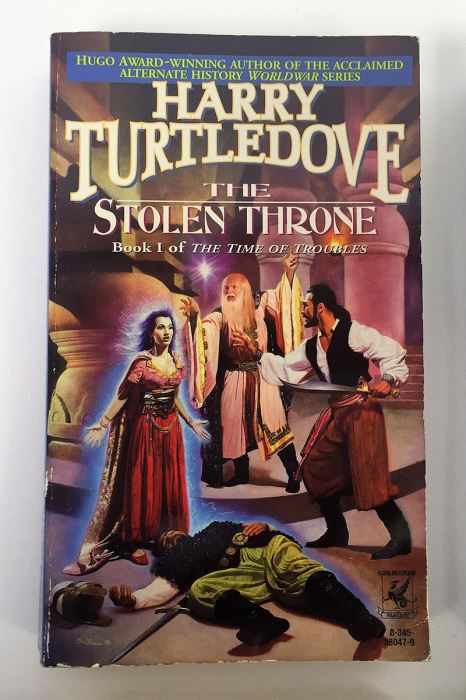 Harry Turtledove Collection: The Time of Troubles: The Stolen Throne, Hammer and Anvil, The Thousand Cities & Videssos Besieged - Signed by Harry Turtledove  [Photo 2]