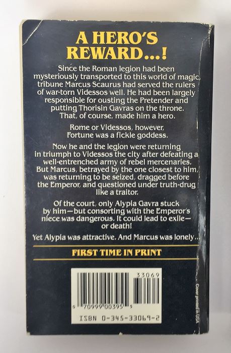 Harry Turtledove Collection: The Videssos Cycle Book 1-4: The Misplaced Legion, An Emperor for the Legion, The Legion of Videssos & Swords of the Legion - Signed by Harry Turtledove [Photo 17]