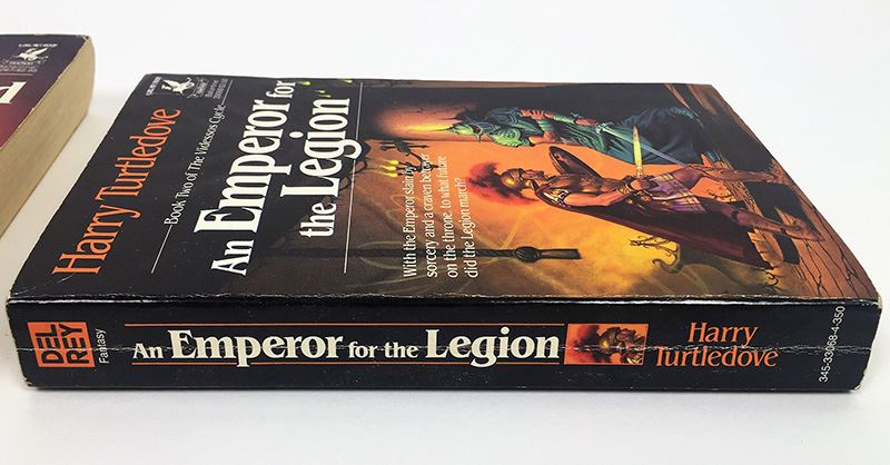 Harry Turtledove Collection: The Videssos Cycle Book 1-4: The Misplaced Legion, An Emperor for the Legion, The Legion of Videssos & Swords of the Legion - Signed by Harry Turtledove [Photo 11]