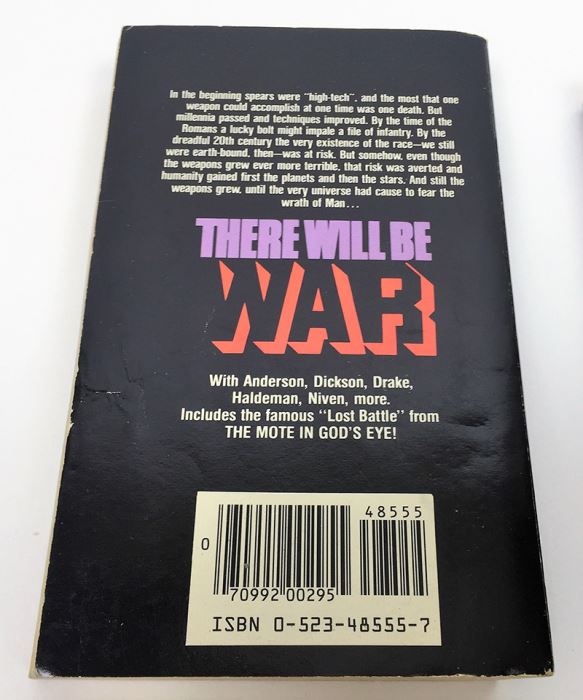J.E. Pournelle Collection: There Will Be War Series (Book 1-4): There Will Be War, Men of War, Blood and Iron & Day of the Tyrant - Multiple Signatures: J.E. Pournelle, Larry Niven, Poul Anderson, Joe Haldeman, William F. Wu, Joel Rosenberg & Jack Vance [Photo 5]