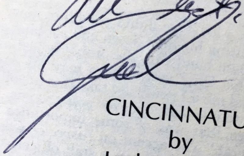 J.E. Pournelle Collection: There Will Be War Series (Book 1-4): There Will Be War, Men of War, Blood and Iron & Day of the Tyrant - Multiple Signatures: J.E. Pournelle, Larry Niven, Poul Anderson, Joe Haldeman, William F. Wu, Joel Rosenberg & Jack Vance [Photo 24]