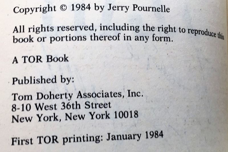 J.E. Pournelle Collection: There Will Be War Series (Book 1-4): There Will Be War, Men of War, Blood and Iron & Day of the Tyrant - Multiple Signatures: J.E. Pournelle, Larry Niven, Poul Anderson, Joe Haldeman, William F. Wu, Joel Rosenberg & Jack Vance [Photo 25]