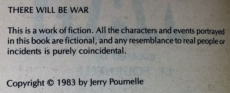 J.E. Pournelle Collection: There Will Be War Series (Book 1-4): There Will Be War, Men of War, Blood and Iron & Day of the Tyrant - Multiple Signatures: J.E. Pournelle, Larry Niven, Poul Anderson, Joe Haldeman, William F. Wu, Joel Rosenberg & Jack Vance [Photo 14]