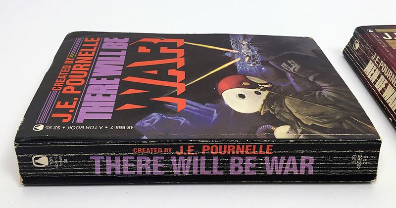 J.E. Pournelle Collection: There Will Be War Series (Book 1-4): There Will Be War, Men of War, Blood and Iron & Day of the Tyrant - Multiple Signatures: J.E. Pournelle, Larry Niven, Poul Anderson, Joe Haldeman, William F. Wu, Joel Rosenberg & Jack Vance [Photo 4]