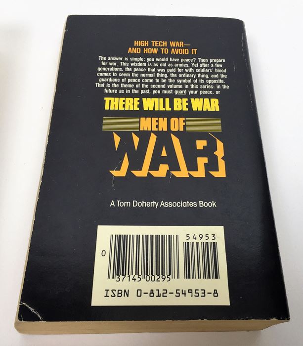 J.E. Pournelle Collection: There Will Be War Series (Book 1-4): There Will Be War, Men of War, Blood and Iron & Day of the Tyrant - Multiple Signatures: J.E. Pournelle, Larry Niven, Poul Anderson, Joe Haldeman, William F. Wu, Joel Rosenberg & Jack Vance [Photo 18]