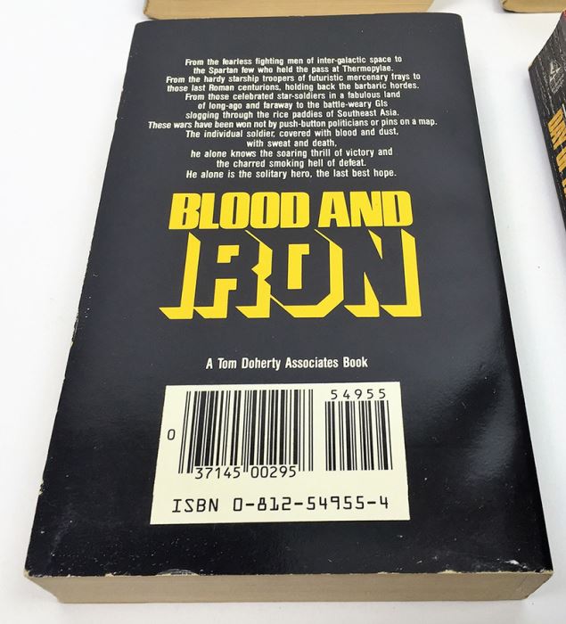 J.E. Pournelle Collection: There Will Be War Series (Book 1-4): There Will Be War, Men of War, Blood and Iron & Day of the Tyrant - Multiple Signatures: J.E. Pournelle, Larry Niven, Poul Anderson, Joe Haldeman, William F. Wu, Joel Rosenberg & Jack Vance [Photo 29]
