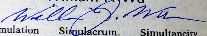 J.E. Pournelle Collection: There Will Be War Series (Book 1-4): There Will Be War, Men of War, Blood and Iron & Day of the Tyrant - Multiple Signatures: J.E. Pournelle, Larry Niven, Poul Anderson, Joe Haldeman, William F. Wu, Joel Rosenberg & Jack Vance [Photo 22]