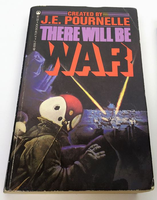 J.E. Pournelle Collection: There Will Be War Series (Book 1-4): There Will Be War, Men of War, Blood and Iron & Day of the Tyrant - Multiple Signatures: J.E. Pournelle, Larry Niven, Poul Anderson, Joe Haldeman, William F. Wu, Joel Rosenberg & Jack Vance [Photo 2]