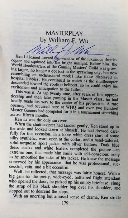 J.E. Pournelle Collection: There Will Be War Series (Book 5-9): Warrior, Guns of Darkness, Call to Battle!, Armageddon & After Armageddon - Multiple Signatures: J.E. Pournelle, William F. Wu, Harry Turtledove, Gregory Benford, Ben Bova, Dean Ing, etc. [Photo 8]