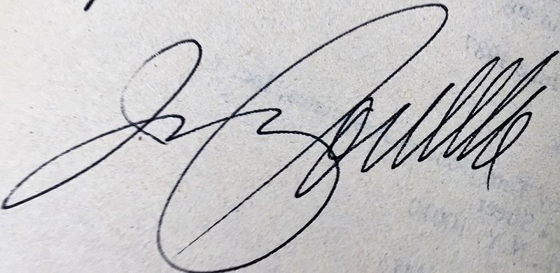 J.E. Pournelle Collection: There Will Be War Series (Book 5-9): Warrior, Guns of Darkness, Call to Battle!, Armageddon & After Armageddon - Multiple Signatures: J.E. Pournelle, William F. Wu, Harry Turtledove, Gregory Benford, Ben Bova, Dean Ing, etc. [Photo 18]