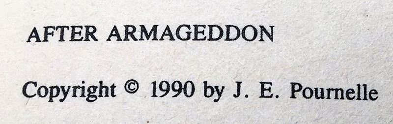 J.E. Pournelle Collection: There Will Be War Series (Book 5-9): Warrior, Guns of Darkness, Call to Battle!, Armageddon & After Armageddon - Multiple Signatures: J.E. Pournelle, William F. Wu, Harry Turtledove, Gregory Benford, Ben Bova, Dean Ing, etc. [Photo 65]