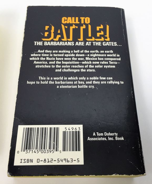 J.E. Pournelle Collection: There Will Be War Series (Book 5-9): Warrior, Guns of Darkness, Call to Battle!, Armageddon & After Armageddon - Multiple Signatures: J.E. Pournelle, William F. Wu, Harry Turtledove, Gregory Benford, Ben Bova, Dean Ing, etc. [Photo 27]
