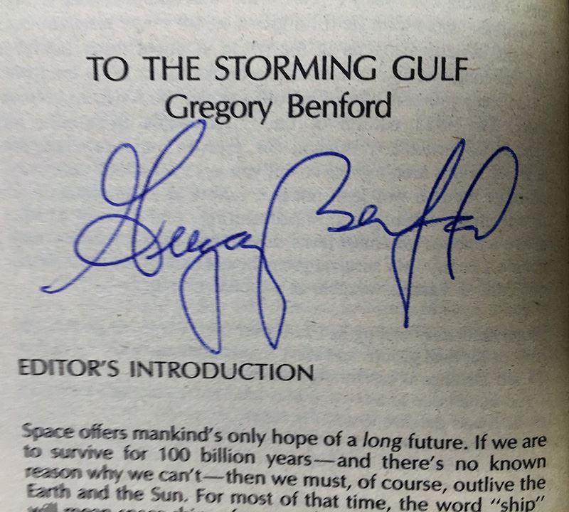 J.E. Pournelle Collection: There Will Be War Series (Book 5-9): Warrior, Guns of Darkness, Call to Battle!, Armageddon & After Armageddon - Multiple Signatures: J.E. Pournelle, William F. Wu, Harry Turtledove, Gregory Benford, Ben Bova, Dean Ing, etc. [Photo 43]