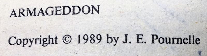 J.E. Pournelle Collection: There Will Be War Series (Book 5-9): Warrior, Guns of Darkness, Call to Battle!, Armageddon & After Armageddon - Multiple Signatures: J.E. Pournelle, William F. Wu, Harry Turtledove, Gregory Benford, Ben Bova, Dean Ing, etc. [Photo 52]