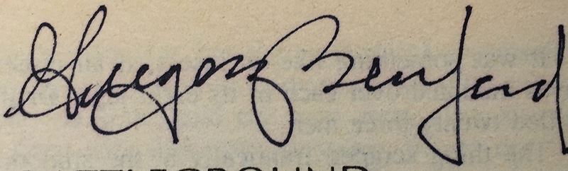 J.E. Pournelle Collection: There Will Be War Series (Book 5-9): Warrior, Guns of Darkness, Call to Battle!, Armageddon & After Armageddon - Multiple Signatures: J.E. Pournelle, William F. Wu, Harry Turtledove, Gregory Benford, Ben Bova, Dean Ing, etc. [Photo 20]