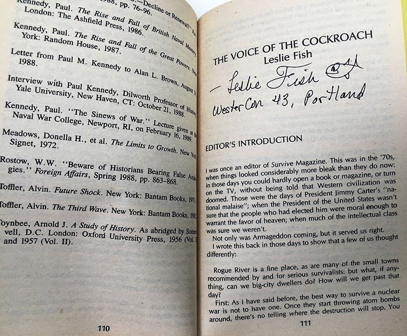 J.E. Pournelle Collection: There Will Be War Series (Book 5-9): Warrior, Guns of Darkness, Call to Battle!, Armageddon & After Armageddon - Multiple Signatures: J.E. Pournelle, William F. Wu, Harry Turtledove, Gregory Benford, Ben Bova, Dean Ing, etc. [Photo 61]