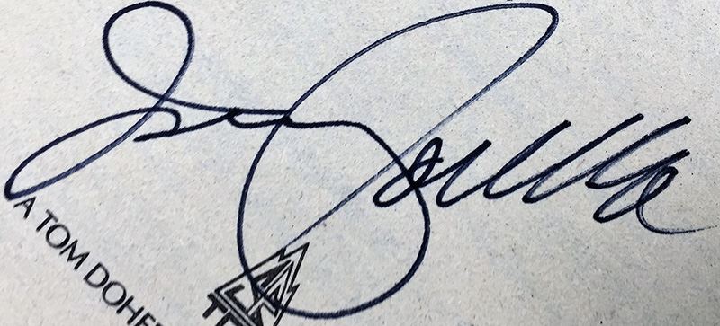 J.E. Pournelle Collection: There Will Be War Series (Book 5-9): Warrior, Guns of Darkness, Call to Battle!, Armageddon & After Armageddon - Multiple Signatures: J.E. Pournelle, William F. Wu, Harry Turtledove, Gregory Benford, Ben Bova, Dean Ing, etc. [Photo 42]