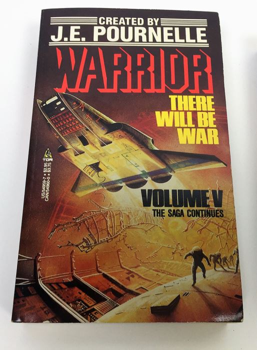 J.E. Pournelle Collection: There Will Be War Series (Book 5-9): Warrior, Guns of Darkness, Call to Battle!, Armageddon & After Armageddon - Multiple Signatures: J.E. Pournelle, William F. Wu, Harry Turtledove, Gregory Benford, Ben Bova, Dean Ing, etc. [Photo 2]