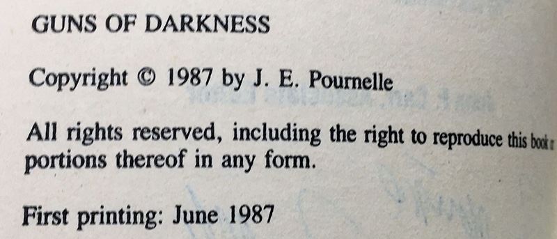 J.E. Pournelle Collection: There Will Be War Series (Book 5-9): Warrior, Guns of Darkness, Call to Battle!, Armageddon & After Armageddon - Multiple Signatures: J.E. Pournelle, William F. Wu, Harry Turtledove, Gregory Benford, Ben Bova, Dean Ing, etc. [Photo 23]