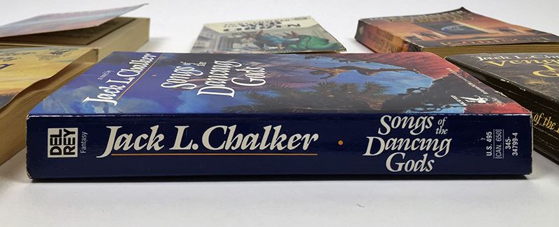 Jack L. Chalker Collection: The River of the Dancing Gods, Songs of the Dancing Gods & Vengeance of the Dancing Gods; Pirates of Thunder, The Web of the Chozen & The Labyrinth of Dreams - Signed by Jack L. Chalker [Photo 25]