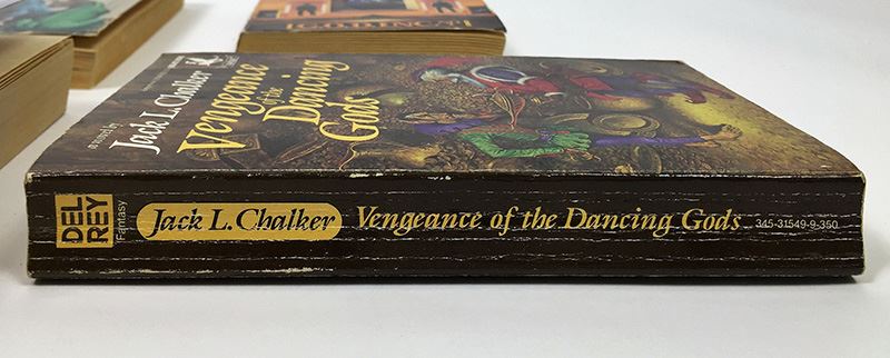 Jack L. Chalker Collection: The River of the Dancing Gods, Songs of the Dancing Gods & Vengeance of the Dancing Gods; Pirates of Thunder, The Web of the Chozen & The Labyrinth of Dreams - Signed by Jack L. Chalker [Photo 29]